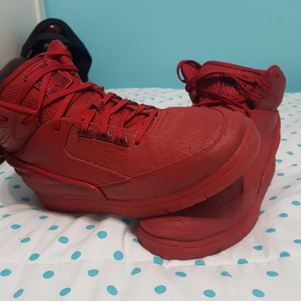 Used Nike Air Python Red October Mens Size 10